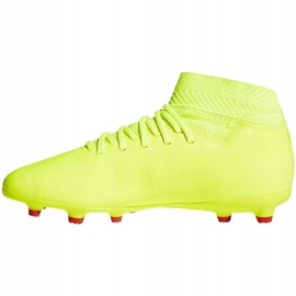 yellow adidas football boots