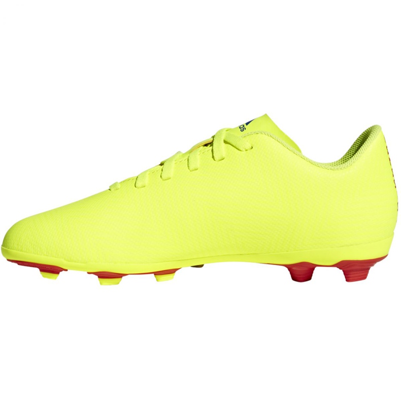 Adidas Nemeziz 18.4 FxG Jr CM8509 football boots multicolored yellow 2