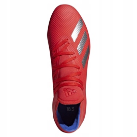 Adidas X 18.3 Ag M BC0299 football boots multicolored red 2
