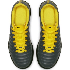 Nike Tiempo Legend 7 Club Tf Jr AH7261-070 football shoes black grey 2 Nike Tiempo Legend 7 Club Tf Jr AH7261-070 football shoes black grey 2