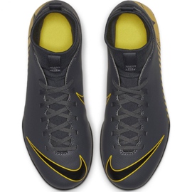 Indoor shoes Nike Mercurial Superfly X 6 Club Ic Jr AH7346-070 black grey 2
