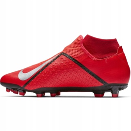 Nike Phantom Vsn Academy Df FG / MG M AO3258-600 football shoes red red 2