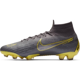 Nike Mercurial Superfly 6 Elite Fg M AH7365-070 football shoes black grey 1