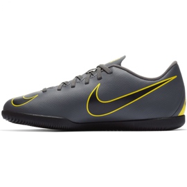 Indoor shoes Nike Mercurial Vapor X 12 Club Ic Jr AH7354-070 grey grey 1