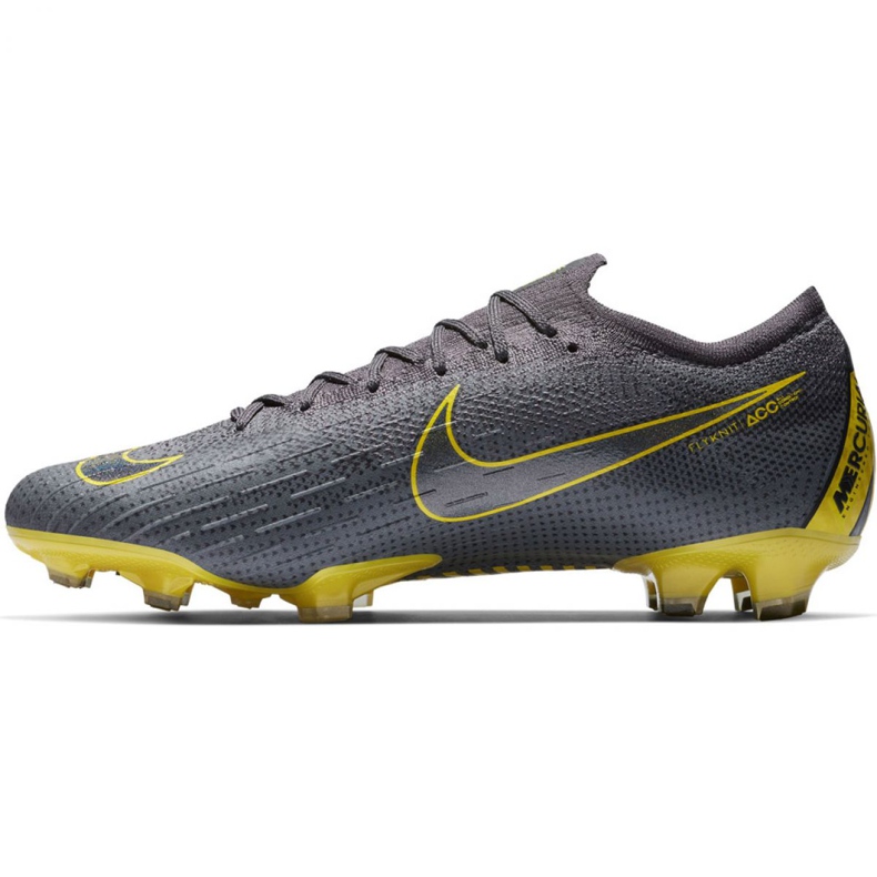 Nike Mercurial Vapor 12 Elite Fg M AH7380-070 soccer shoes grey grey 1