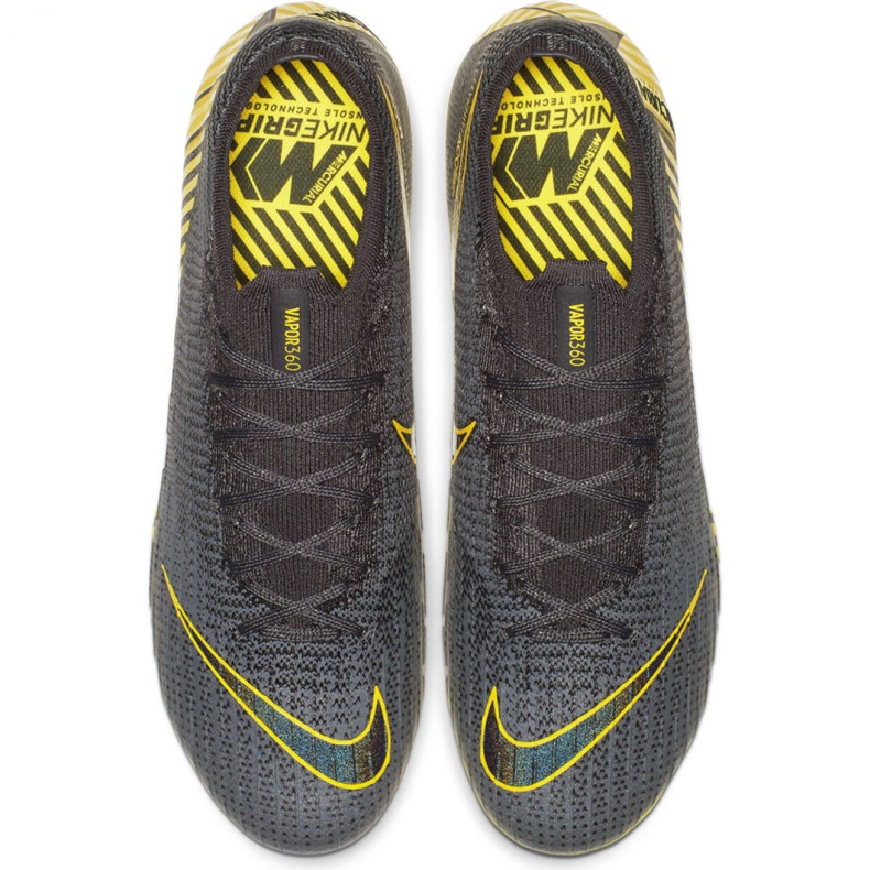 Nike Mercurial Vapor 12 Elite Fg M AH7380-070 soccer shoes grey grey 2