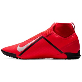 Nike React Phantom Vsn Pro Df Tf M AO3277-600 football shoe red red 1