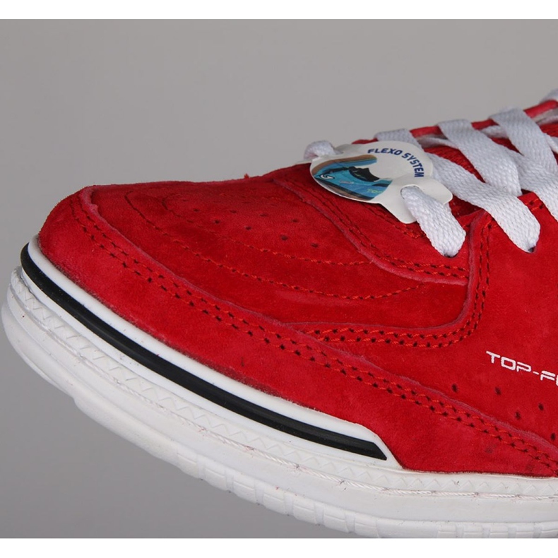 Indoor shoes Joma Top Flex Nobuck 806 TOPNS.806.IN red red 1 Indoor shoes Joma Top Flex Nobuck 806 TOPNS.806.IN red red 1