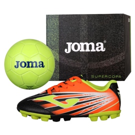 Football boots Joma Super Copa Jr Fg SCJS.901.24 + Free ball multicolored multicolored 1