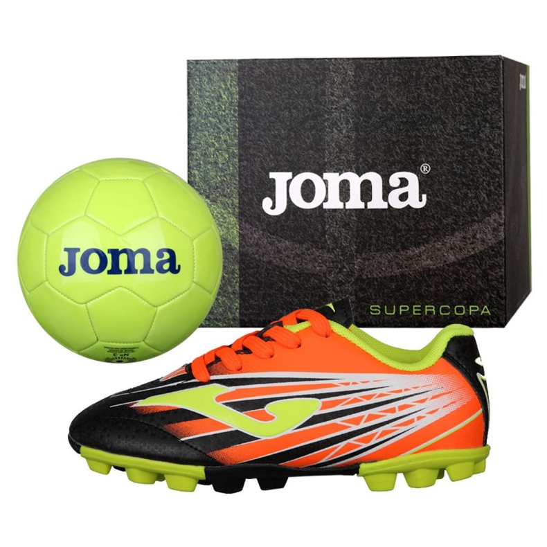 Football boots Joma Super Copa Jr Fg SCJS.901.24 + Free ball multicolored multicolored 1