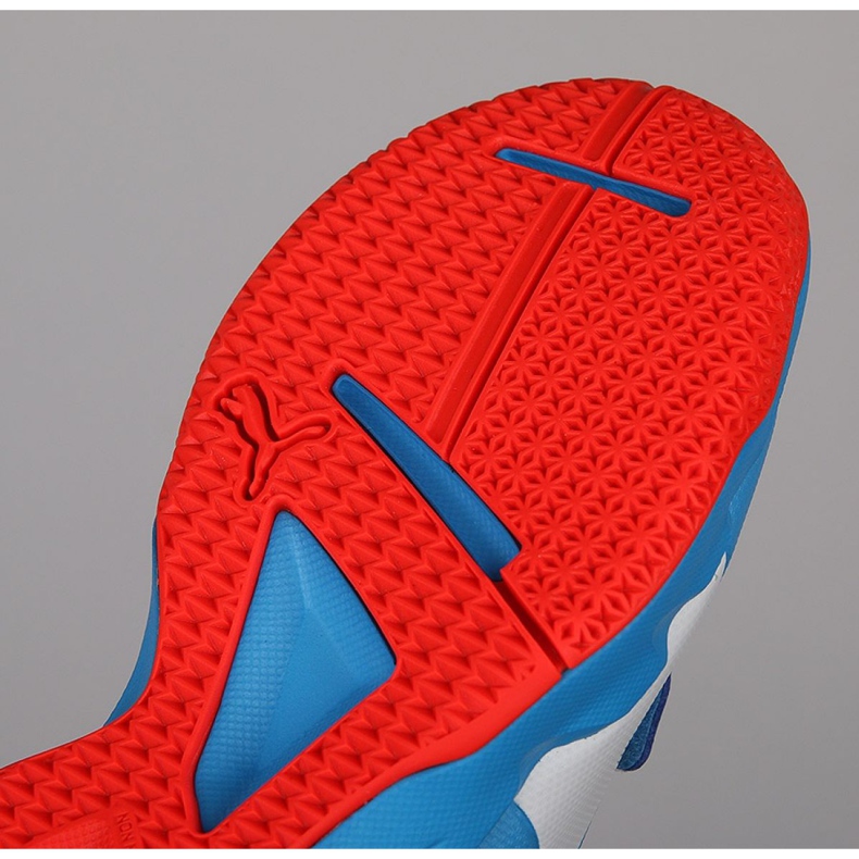 Indoor shoes Puma Tenaz V Jr Bleu Azur 104891 06 blue blue 2