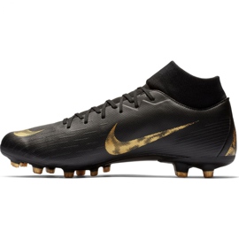 Nike Mercurial Superfly 6 Academy FG / MG M AH7362-077 football shoes black black 1