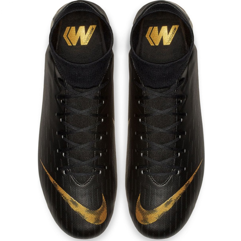 Nike Mercurial Superfly 6 Academy FG / MG M AH7362-077 football shoes black black 2