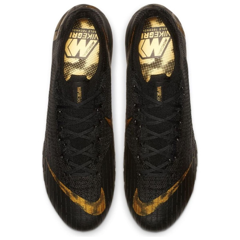 Nike Mercurial Vapor 12 Elite Fg M AH7380-077 football shoes black black 2