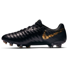 Nike Tiempo Legend 7 Elite Fg M AH7238-077 football shoes black black 1 Nike Tiempo Legend 7 Elite Fg M AH7238-077 football shoes black black 1