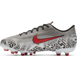 Nike Mercurial Vapor 12 Academy Neymar FG / MG Jr AO2896-170 soccer shoes white white 2