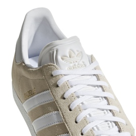 Adidas Originals Gazelle W B41646 shoes beige 2