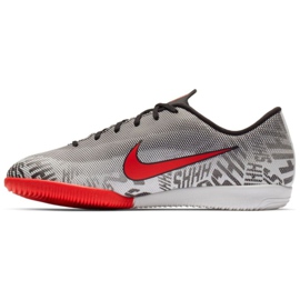 Indoor shoes Nike Mercurial Vapor 12 Academy Neymar Ic Jr AO9474-170 grey grey 1