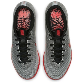 Nike Mercurial Vapor 12 Academy Neymar Tf Jr AO9476-170 football shoe grey grey 2