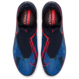 Nike Phantom Vsn Elite Df Fg M AO3262-440 football shoes blue blue 1