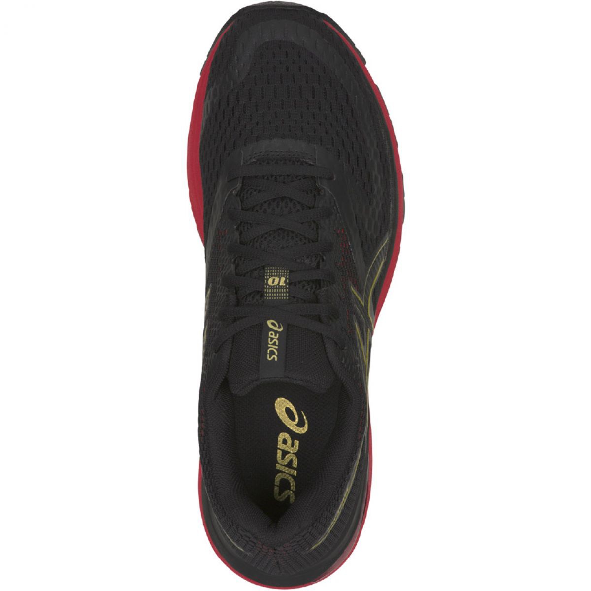daño Armstrong juego Running shoes Asics Gel-Pulse 10 M 1011A604-001 black red yellow - KeeShoes