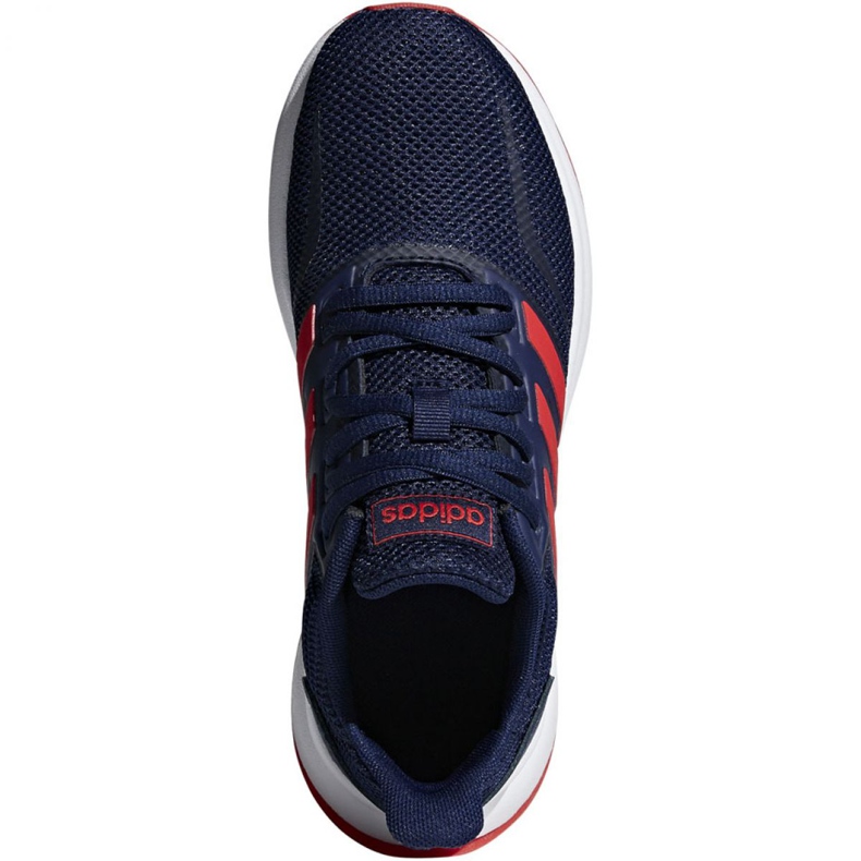 Running shoes adidas Falcon K Jr F36543 navy blue 2 Running shoes adidas Falcon K Jr F36543 navy blue 2