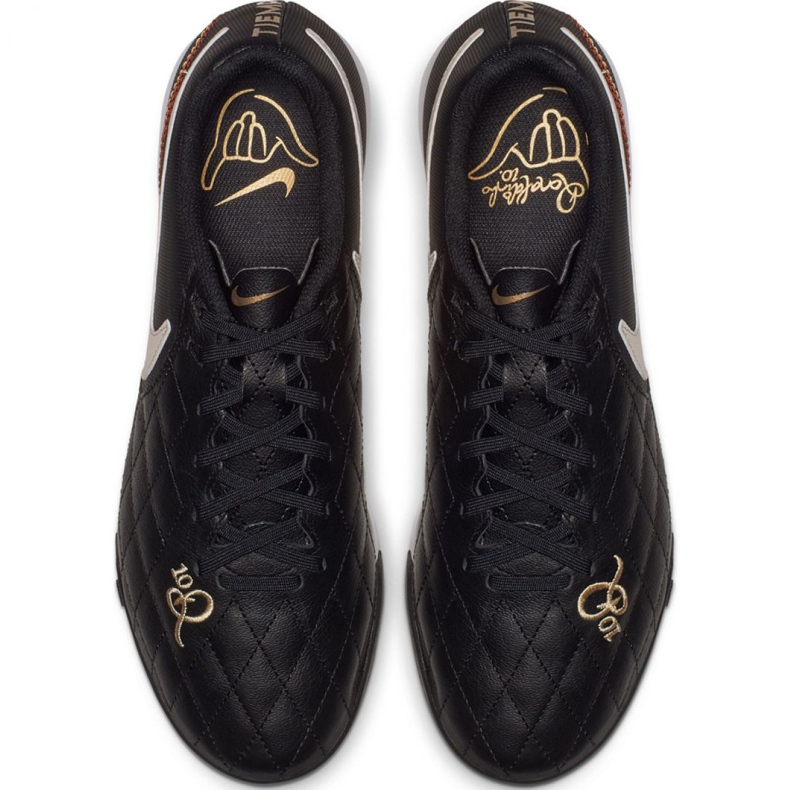 Nike Tiempo Legend X 7 Academy 10R Tf M AQ2218-027 football shoes black black 2 Nike Tiempo Legend X 7 Academy 10R Tf M AQ2218-027 football shoes black black 2