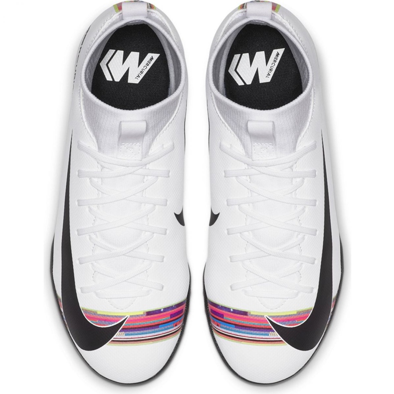 Nike Mercurial Superfly X 6 Academy Tf Jr AJ3112-109 football shoes multicolored white 2