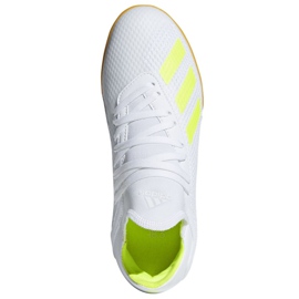 Indoor shoes adidas X 18.3 In Jr BB9397 multicolored white 2