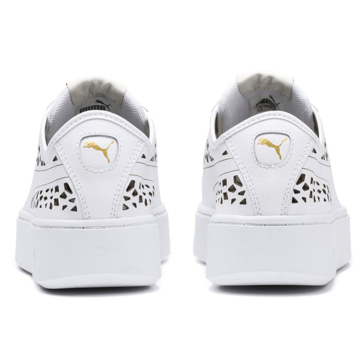 Puma Vikky Stacked shoes White 369378 02