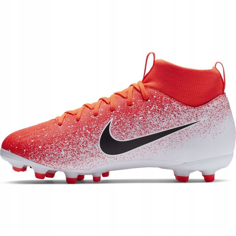 Nike Mercurial Superfly 6 Academy Mg Jr AH7337-801 football shoes multicolored red 2