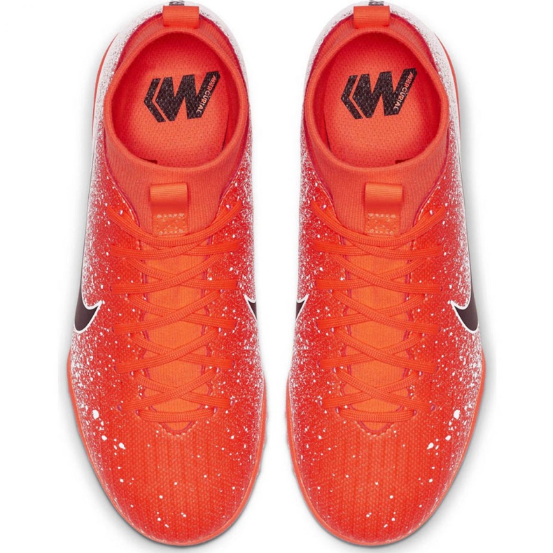 Nike Mercurial Superfly X 6 Academy Tf Jr AH7344-801 football shoes multicolored orange 1