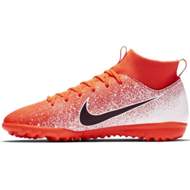 Nike Mercurial Superfly X 6 Academy Tf Jr AH7344-801 football shoes multicolored orange 2