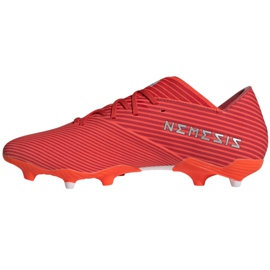 Adidas Nemeziz 19.2 Fg M F34385 football boots red red 2