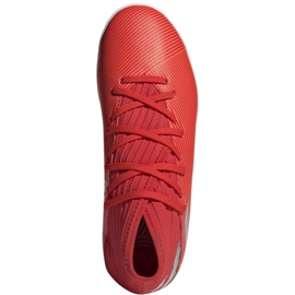 Indoor shoes adidas Nemeziz 19.3 In Jr F99945 red red 1
