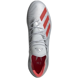 Adidas X 19.2 Fg M F35386 football boots grey grey 2