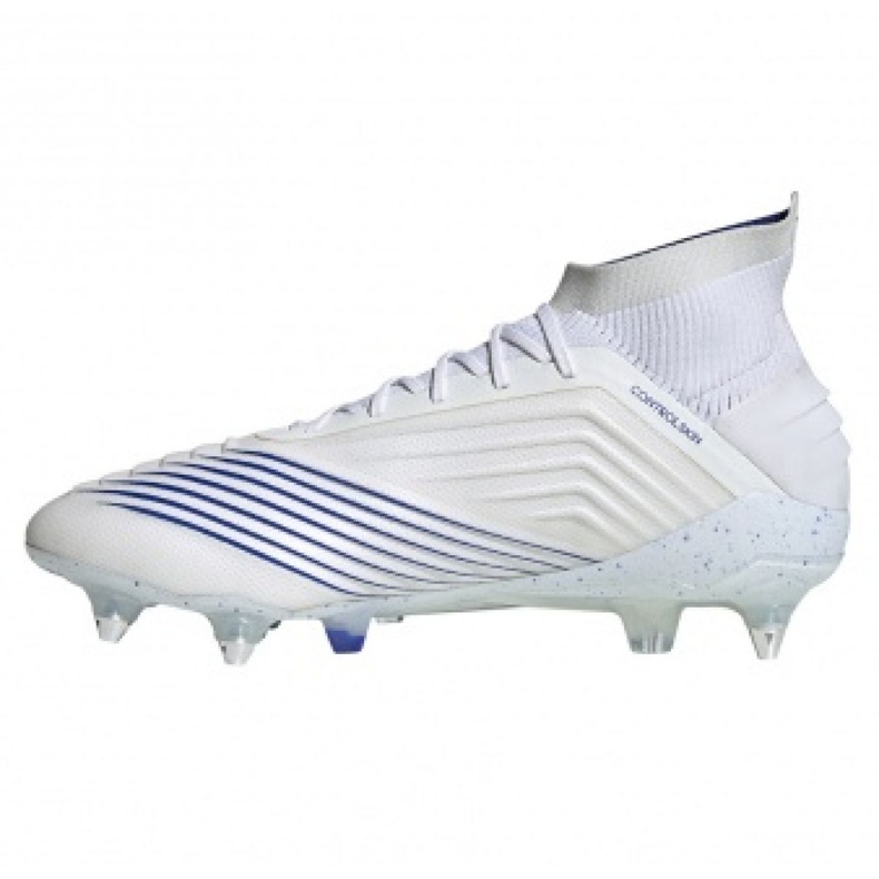 Adidas Predator 19.1 Sg M D98055 football boots white white 1