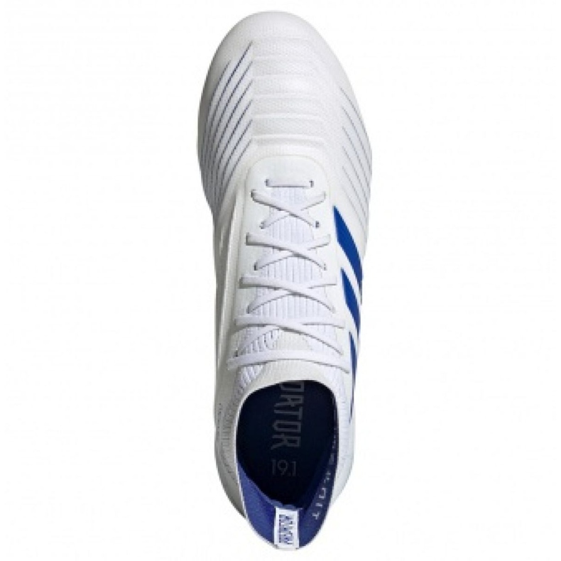 Adidas Predator 19.1 Sg M D98055 football boots white white 2