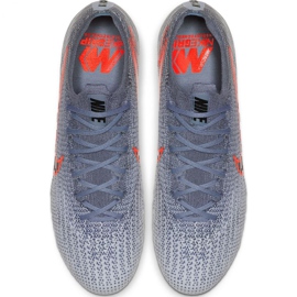 Nike Mercurial Vapor 12 Elite Fg M AH7380-008 soccer shoes grey grey 1