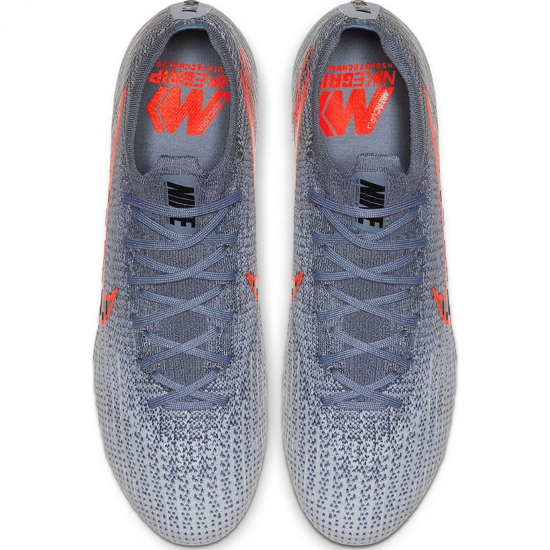 Nike Mercurial Vapor 12 Elite Fg M AH7380-008 soccer shoes grey grey 1