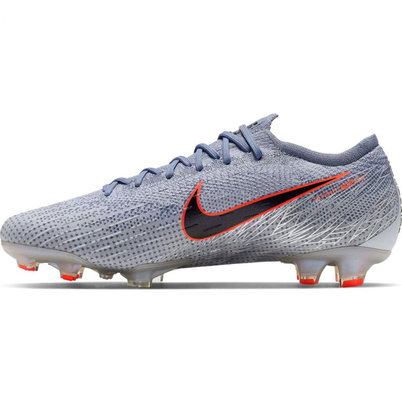 Nike Mercurial Vapor 12 Elite Fg M AH7380-008 soccer shoes grey grey 2