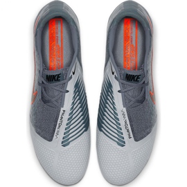 Nike Phantom Venom Elite Fg M AO7540-008 soccer shoes grey grey 1