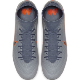 Nike Mercurial Superfly 6 Academy FG / MG M AH7362-408 soccer shoes red grey 1