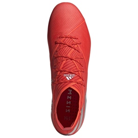 Adidas Nemeziz 19.1 Sg M F99855 football boots red red 2