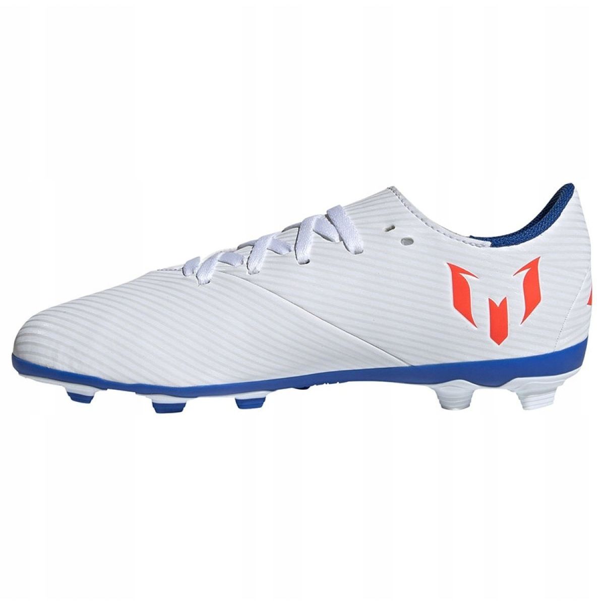 Adidas Nemeziz Messi 19 4 Fxg Jr F Football Boots White Multicolored Keeshoes Adidas Nemeziz Messi 19 4 Fxg Jr F Football Boots White Multicolored Keeshoes