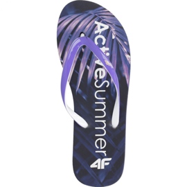 Slippers 4f W H4L19-KLD004 30S dark navy blue multicolored 1