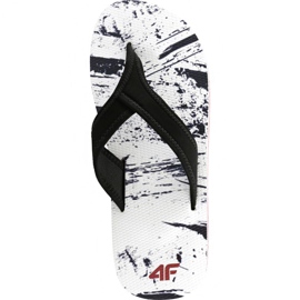Slippers 4F H4L19 KLM004 90A white black multicolored 1