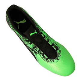 Puma One 19.1 Lth Cc FG / AG M 105482-03 football boots multicolored green 1