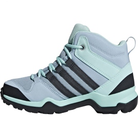 Shoes adidas Terrex AX2R Mid Cp Jr BC0672 blue 1
