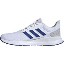 Running shoes adidas Runfalcon M EF0148 white blue 1 Running shoes adidas Runfalcon M EF0148 white blue 1